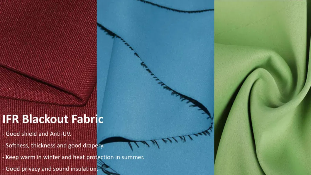 100% Polyester Flame Retardant Elegant Jacquard Fabrics for Home Textile