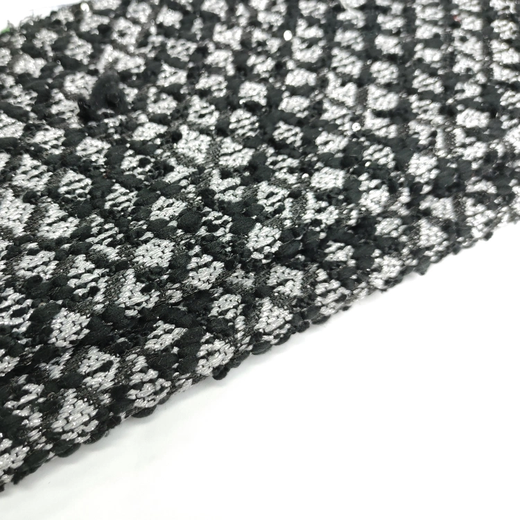 Wholesale 100% Polyester Woven Tweed Fabric for Clothing 603G/M